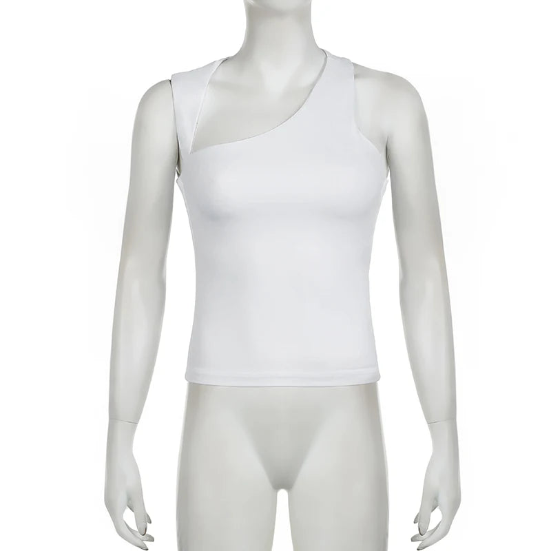 Seamless Asymmetric Tank Top