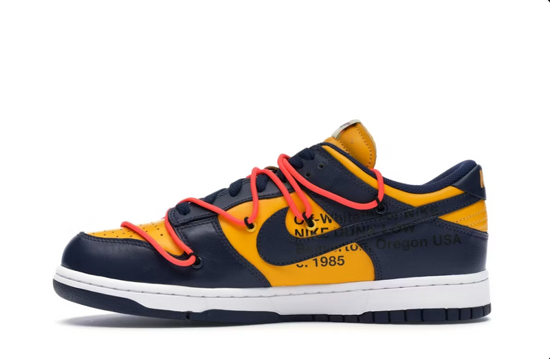 Nike Dunk Low Off-White University Gold