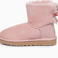 UGG Mini Baley Bow II Snow Boots Pink