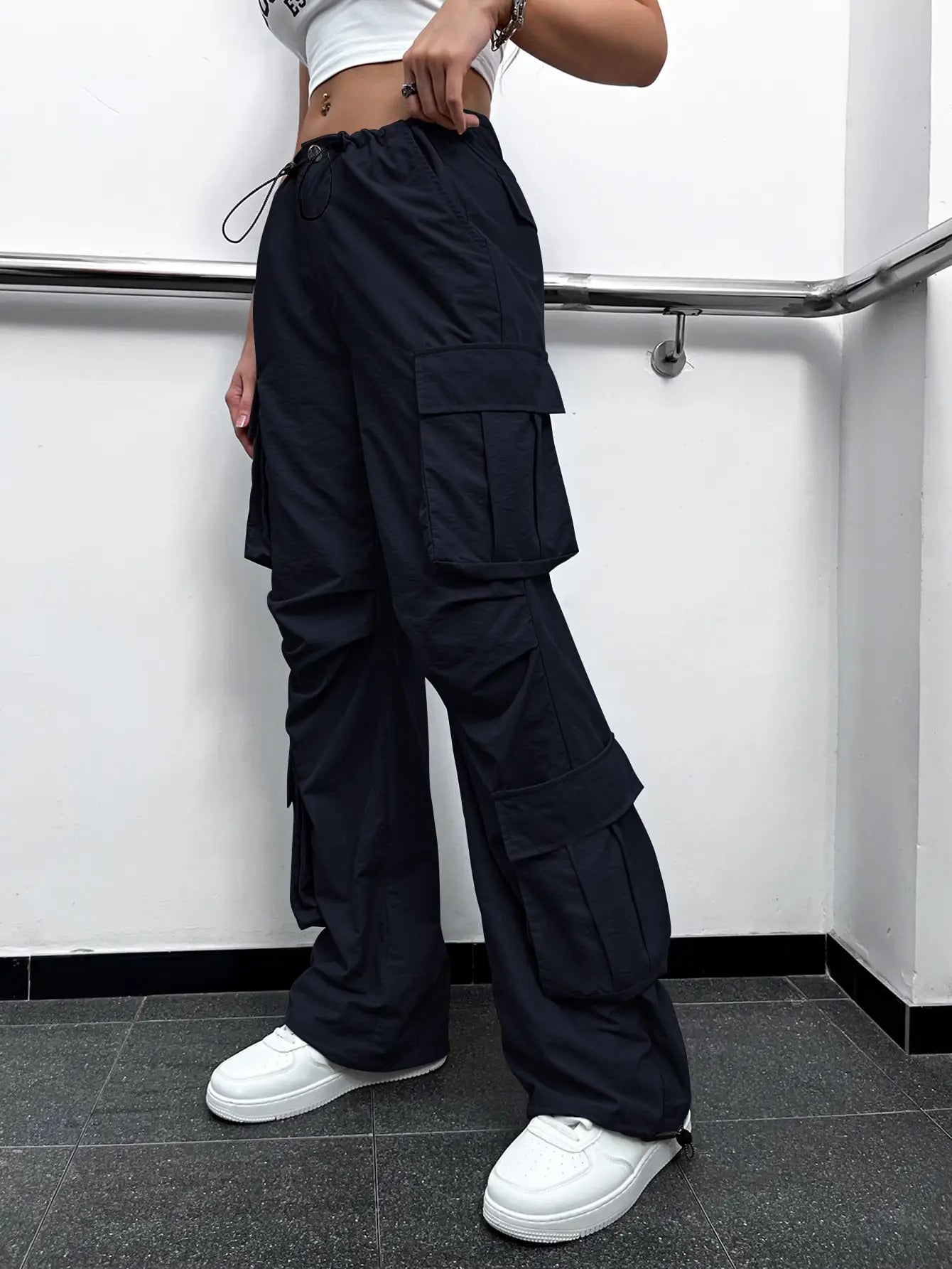 Flap Pocket Cargo Jogging
