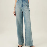 High Waist Baggy Wide Leg Jean
