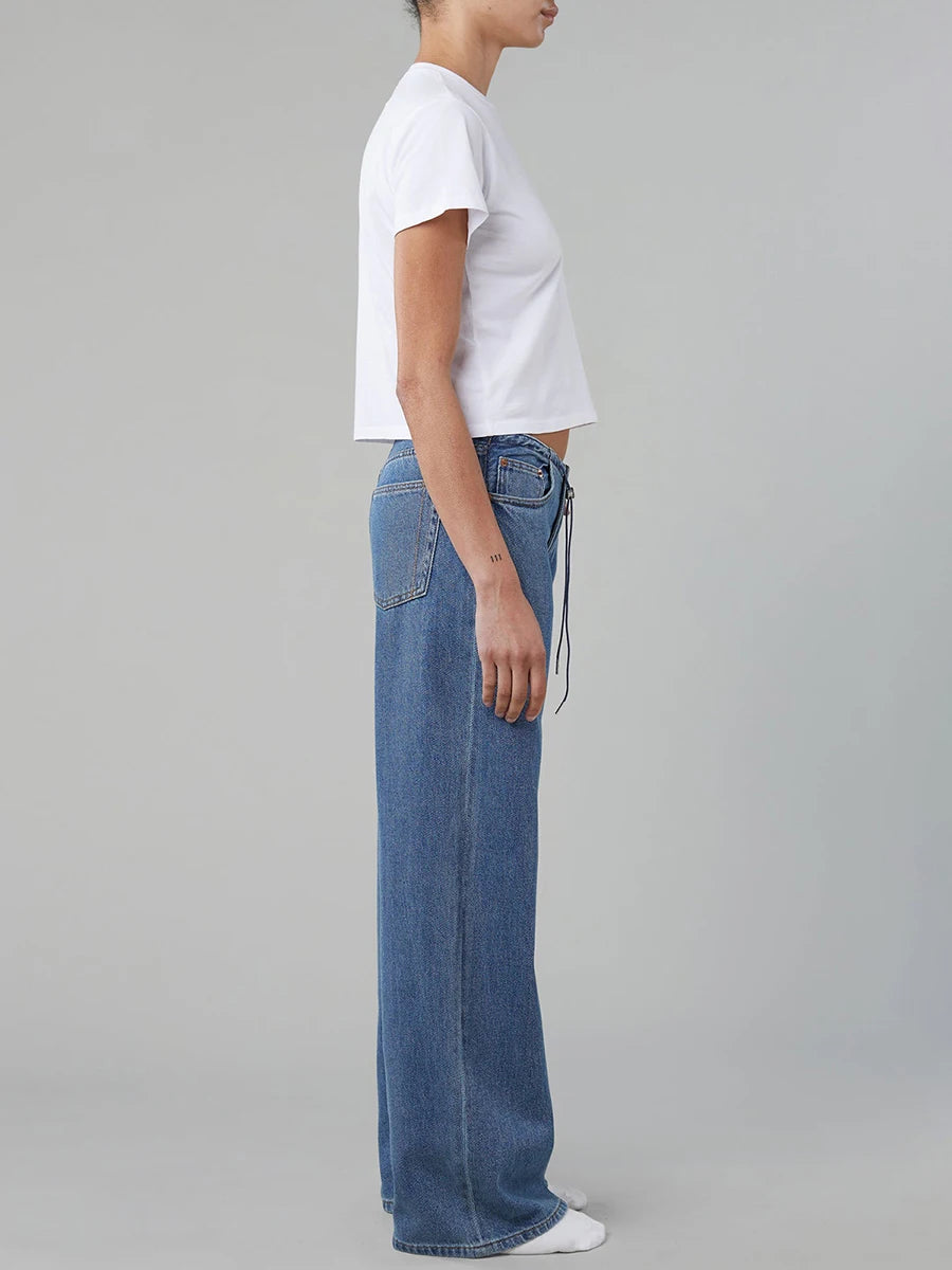 Women’s Drawstring Loose Fit Jeans