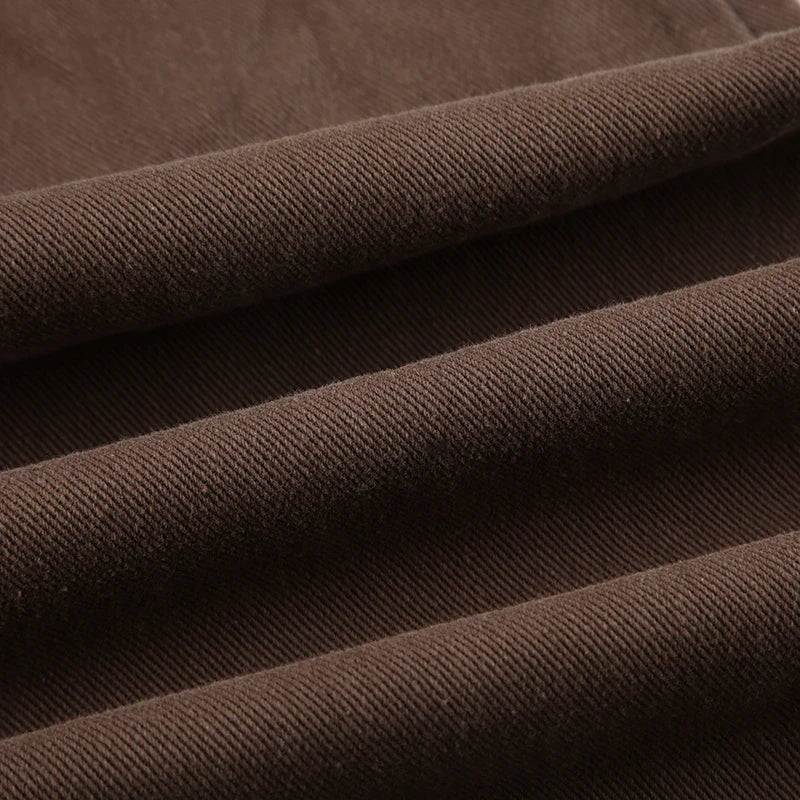 Dark Brown Low Rise Flare Jeans