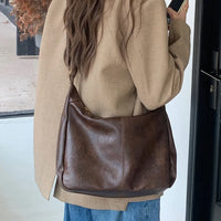 Casual Leather Handbag