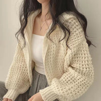 Chic Cropped Cardigan