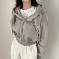 Casual Crop Jackets