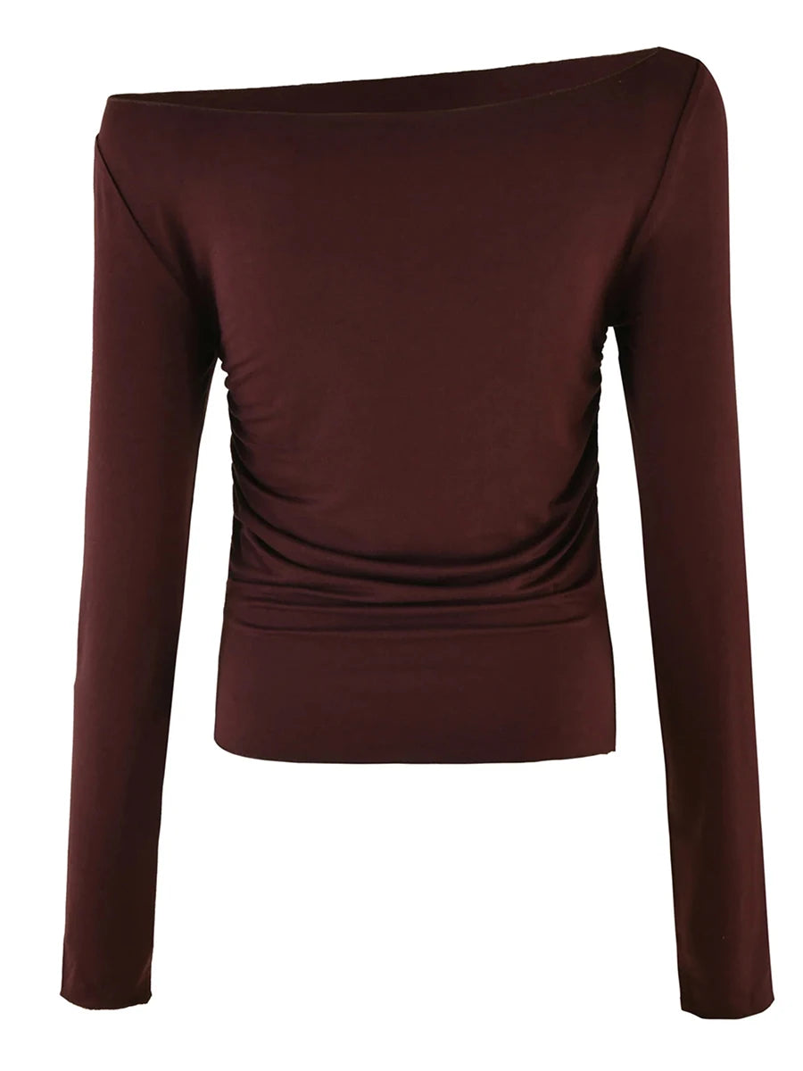 Long Sleeve Basic Tee Top