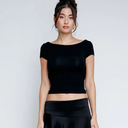 Backless T-Shirt