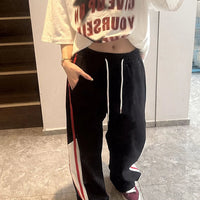 Vintage Striped Sweatpants