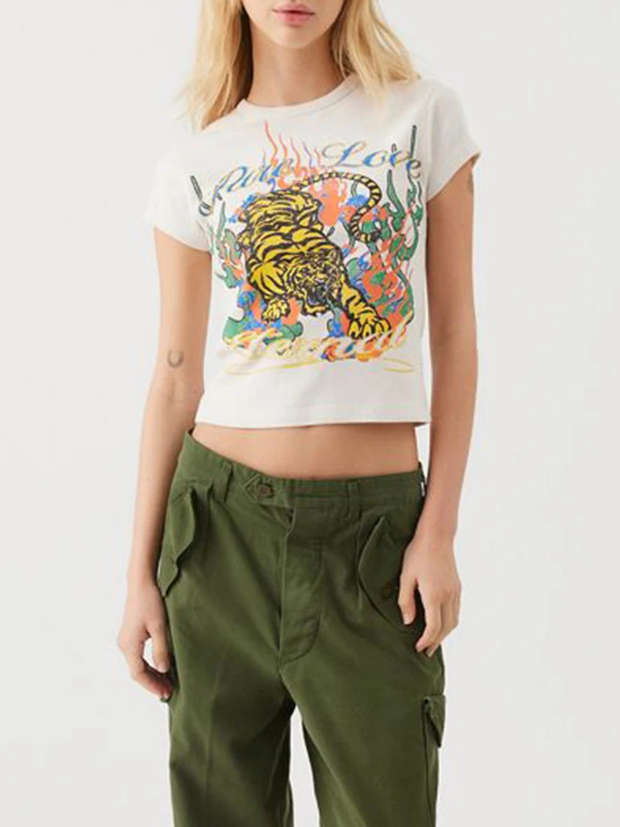 Short-Sleeve Crew Baby Tee