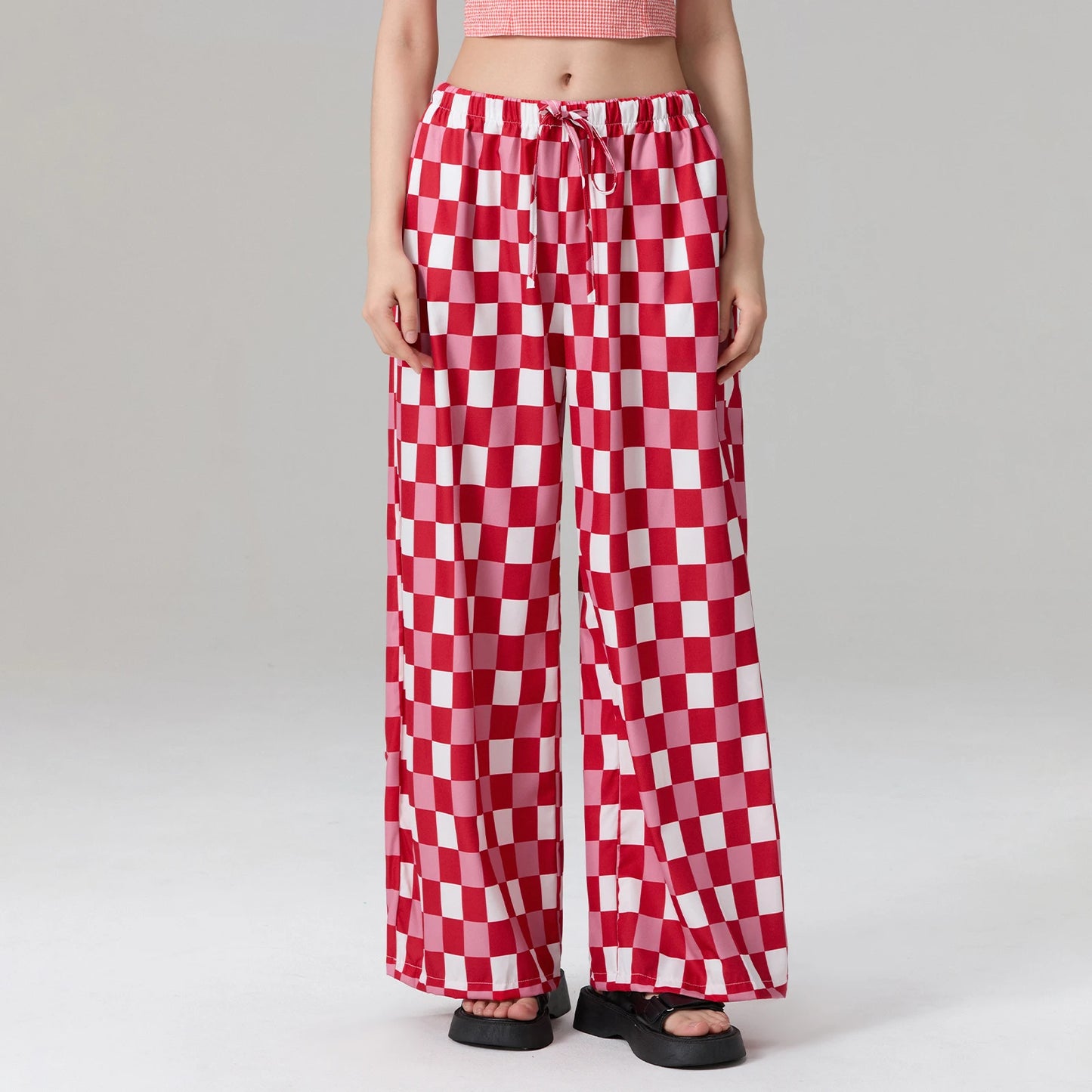 Elastic Waist Streetwear Trousers