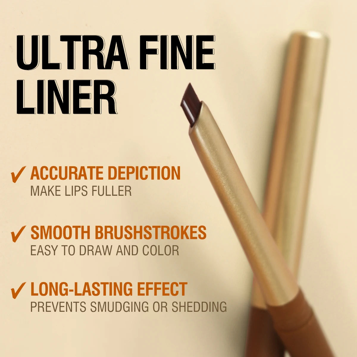 Bevel-Edge Matte Lip Contour Pencil