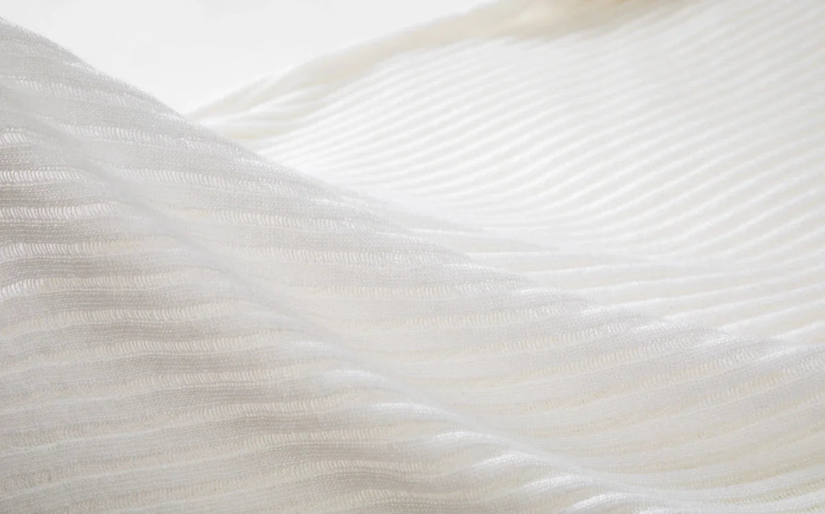 Long Sleeve triped See Through top