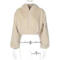Soft fur jacket