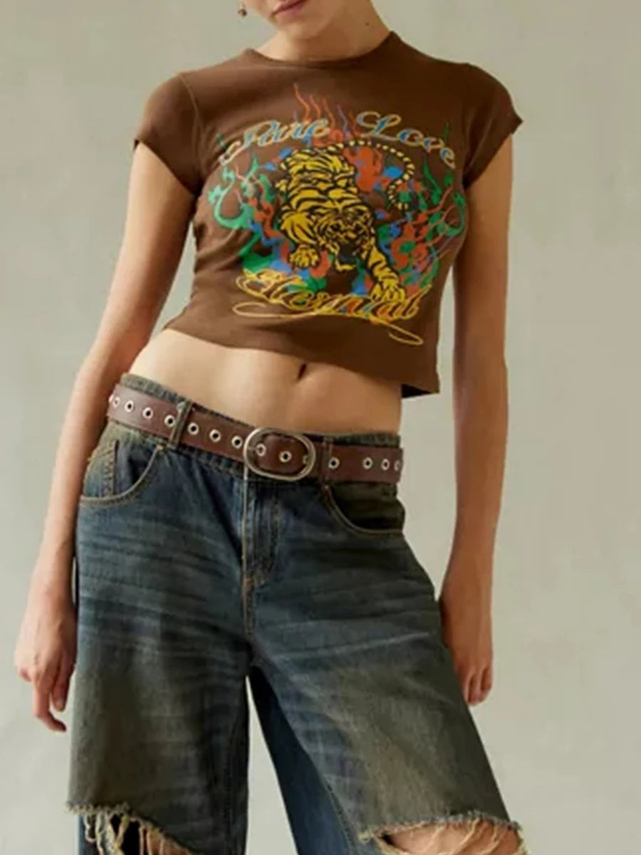 Short-Sleeve Crew Baby Tee