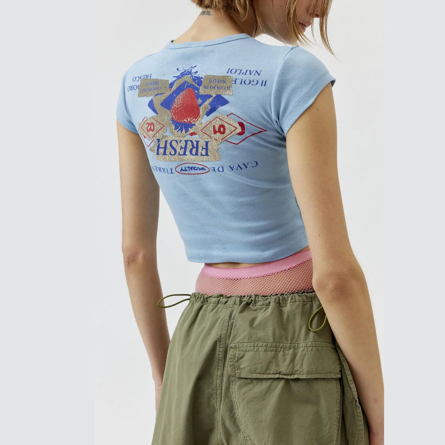 Winning Strawberry Baby Tee Shirt