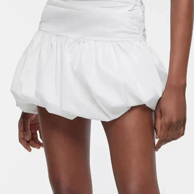 Trendy Streetwear Bubble Skirt