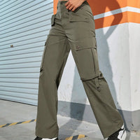 Straight Leg Cargo Pants