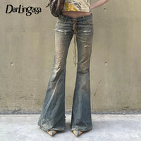Wide Leg Denim Pants