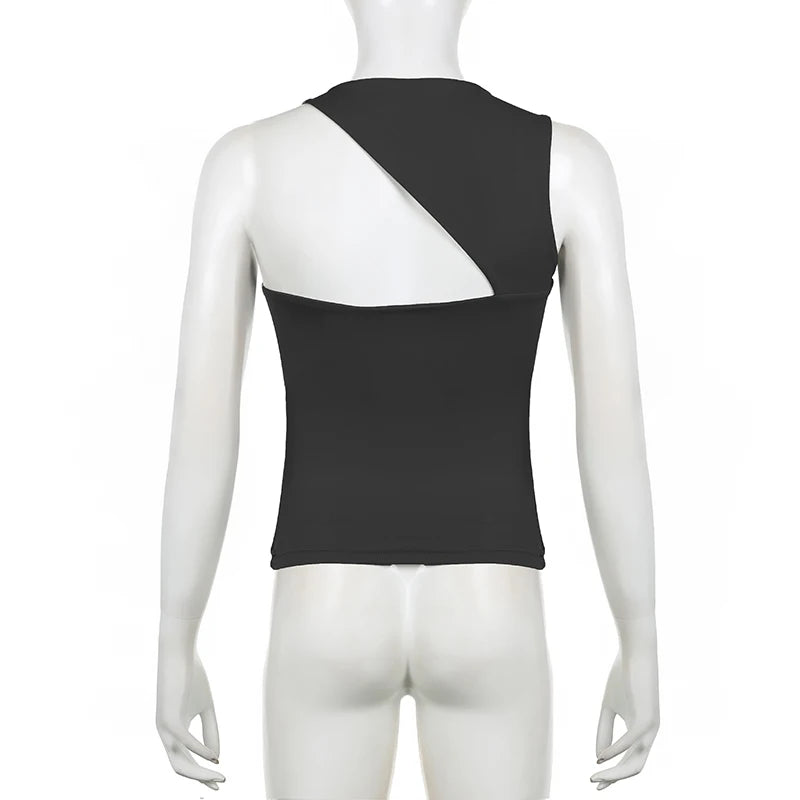 Seamless Asymmetric Tank Top