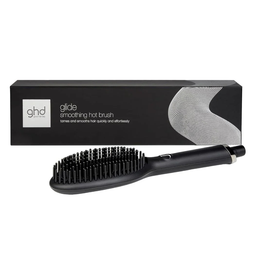 GHD GLIDE SMOOTHING HOT BRUSH IN BLACK