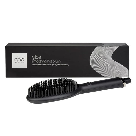 GHD GLIDE SMOOTHING HOT BRUSH IN BLACK