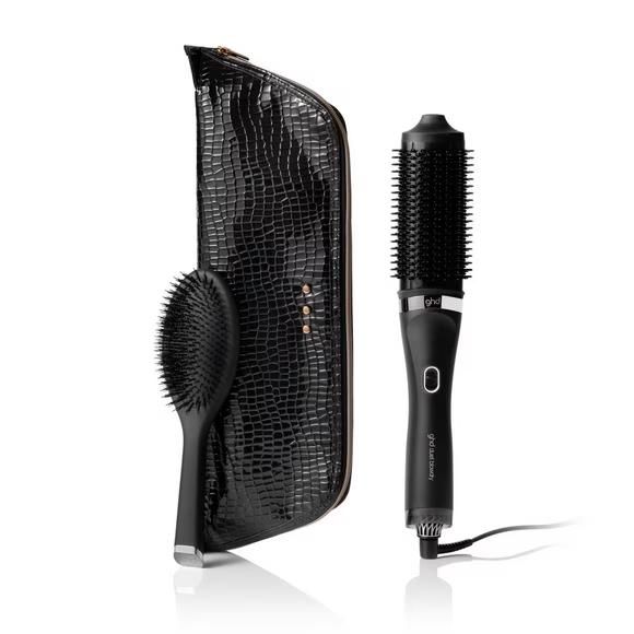 GHD DUET BLOWDRY HAIR DRYER BRUSH GIFT SET IN BLACK