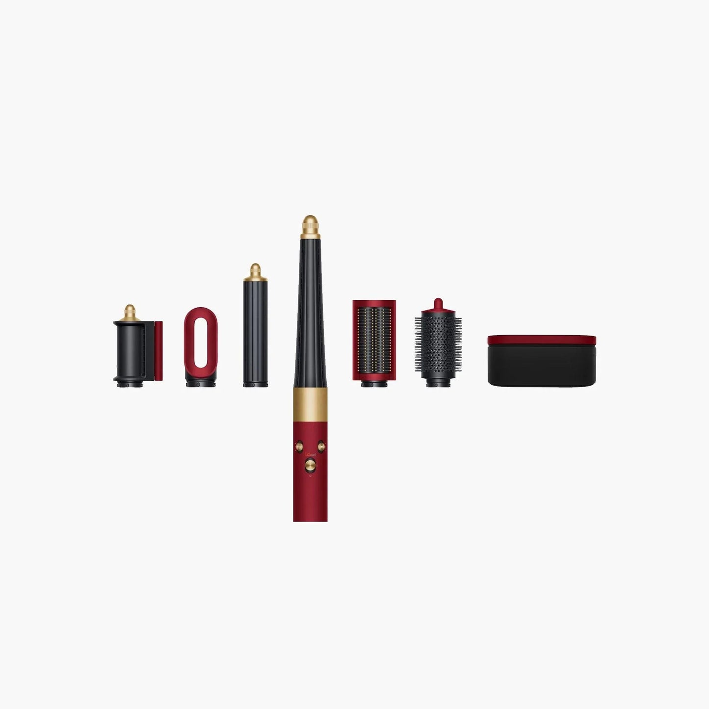 DYSON AIRWRAP I.D.™ MULTI-STYLER AND DRYER STRAIGHT+WAVY (HS08) RED VELVET & GOLD