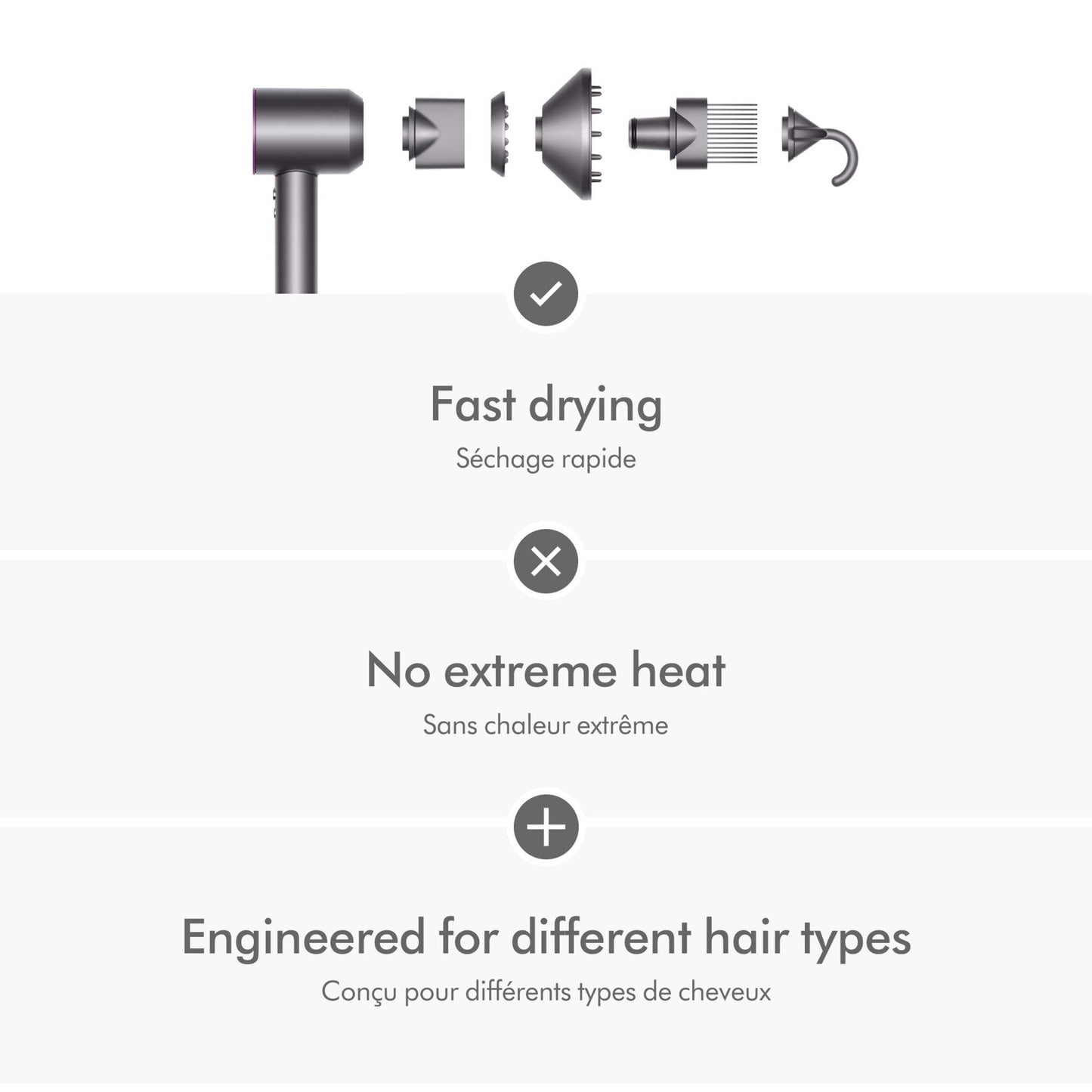 DYSON SUPERSONIC NURAL™ HAIR DRYER (NICKEL/COPPER)