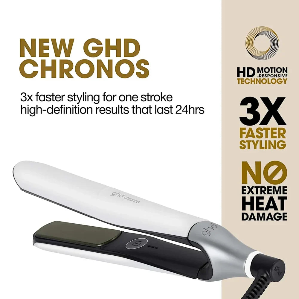 GHD CHRONOS PROFESSIONAL 1" STYLER (WHITE)