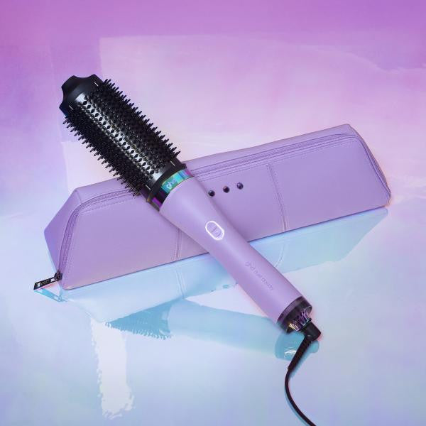 GHD DUET BLOWDRY HAIR DRYER BRUSH IN GALACTIC LILAC