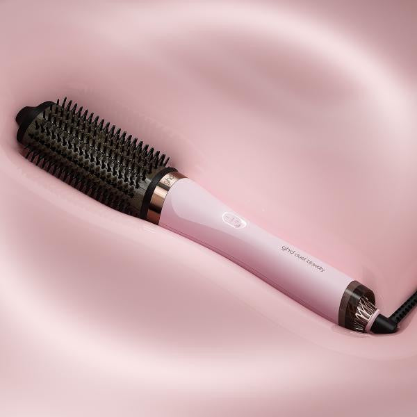 GHD DUET BLOWDRY HAIR DRYER BRUSH IN PINK SORBET