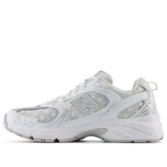 New Balance 530 Silver Metallic Polka Dots