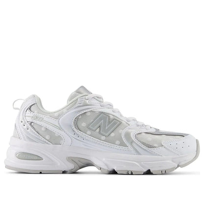New Balance 530 Silver Metallic Polka Dots