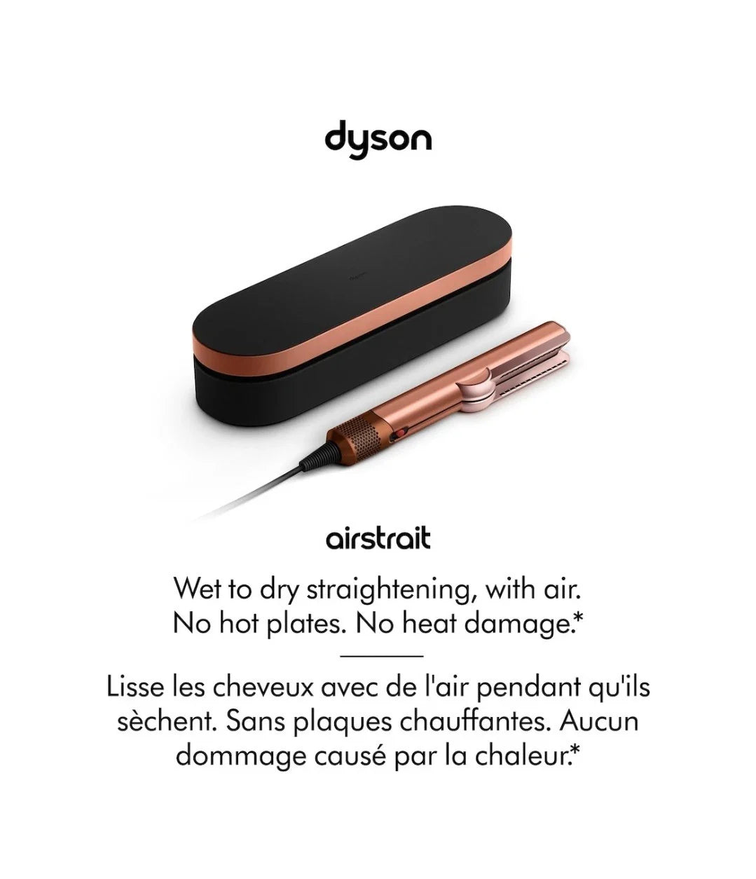 SPECIAL EDITION DYSON AIRSTRAIT™ STRAIGHTENER IN AMBER SILK