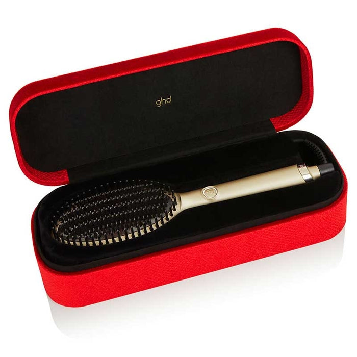 GHD GLIDE HOT BRUSH IN CHAMPAGNE GOLD